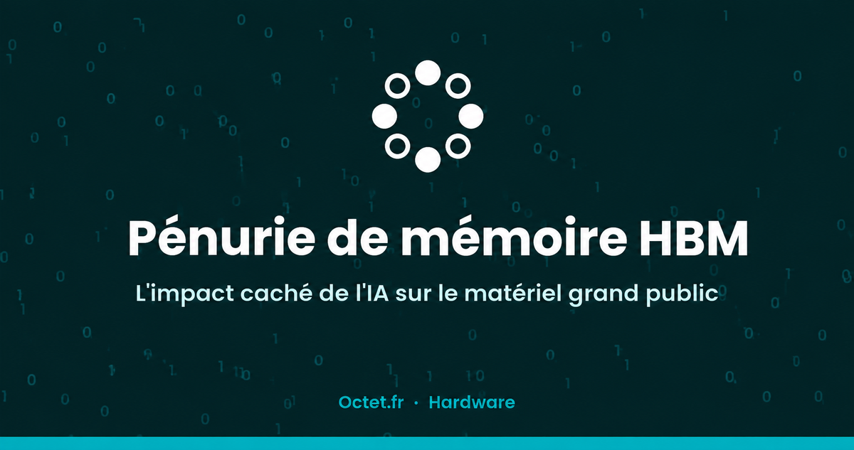 Pénurie de mémoire HBM : l'impact caché de l'IA sur le matériel grand public
