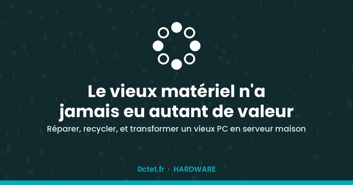 Réparer, recycler, réutiliser : le vieux matériel n'a jamais eu autant de valeur