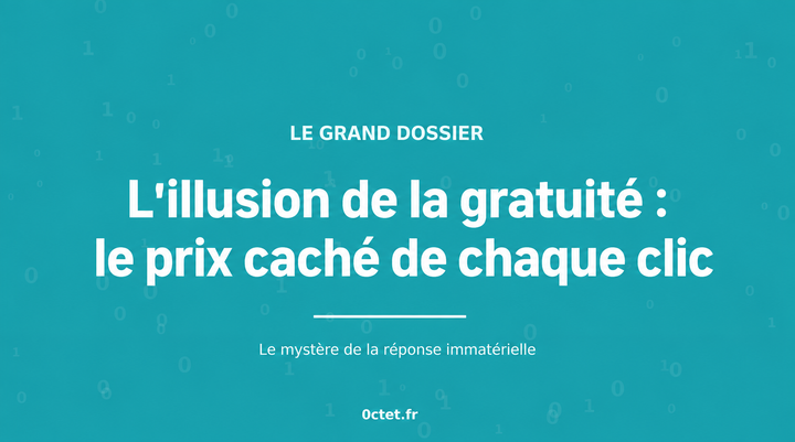 L'illusion de la gratuité : le prix caché de chaque clic